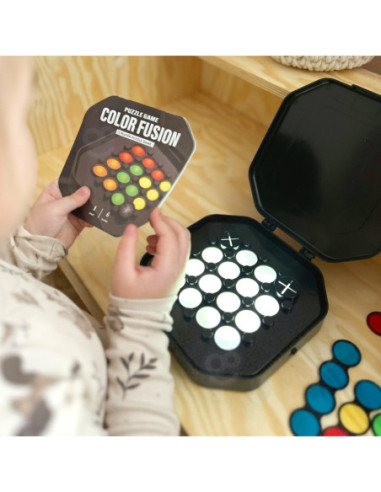 WOOPIE Gra "Ułóż Wzór" Trening Mózgu Nauka Mieszania Kolorów