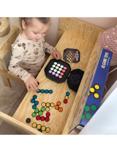 WOOPIE Gra "Ułóż Wzór" Trening Mózgu Nauka Mieszania Kolorów