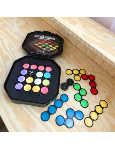 WOOPIE Gra "Ułóż Wzór" Trening Mózgu Nauka Mieszania Kolorów