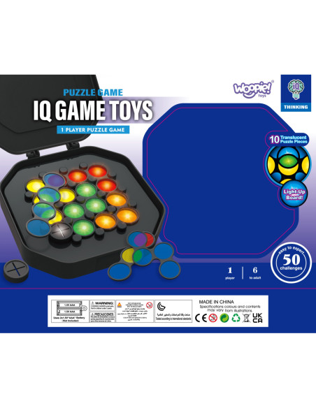 WOOPIE Gra "Ułóż Wzór" Trening Mózgu Nauka Mieszania Kolorów