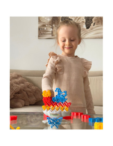 WOOPIE Gra Zręcznościowa "Balansujący Kamień" Wieża Zwierzątek