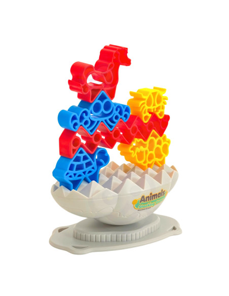 WOOPIE Gra Zręcznościowa "Balansujący Kamień" Wieża Zwierzątek