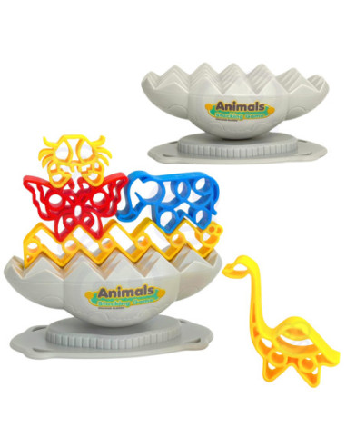 WOOPIE Gra Zręcznościowa "Balansujący Kamień" Wieża Zwierzątek