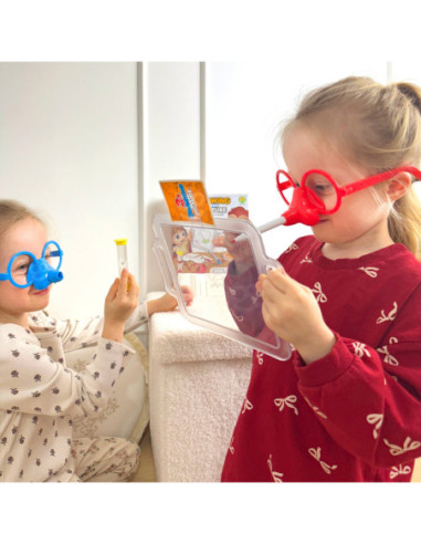 WOOPIE Gra "Narysuj i Zgadnij Obrazek" Malowanie Nosem