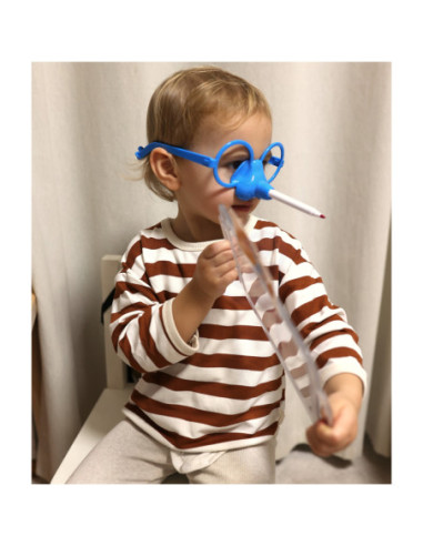 WOOPIE Gra "Narysuj i Zgadnij Obrazek" Malowanie Nosem