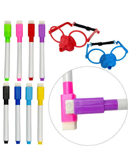 WOOPIE Gra "Narysuj i Zgadnij Obrazek" Malowanie Nosem