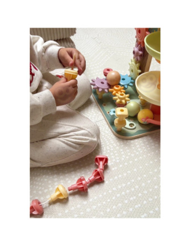 WOOPIE GREEN Drzewko Aktywności Kulodrom Montessori 4w1