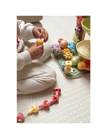 WOOPIE GREEN Drzewko Aktywności Kulodrom Montessori 4w1