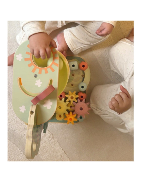 WOOPIE GREEN Drzewko Aktywności Kulodrom Montessori 4w1