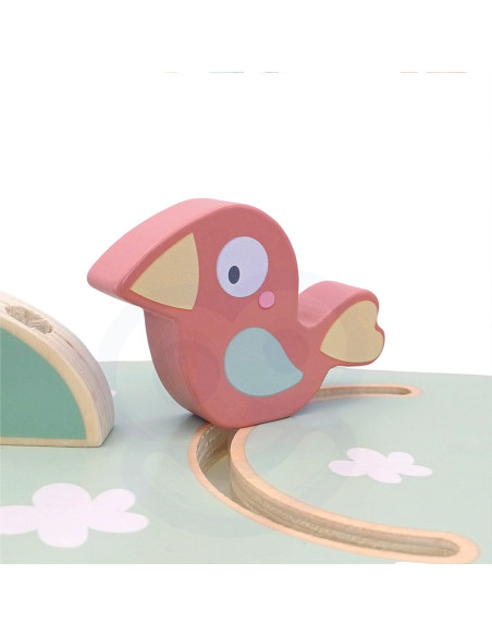 WOOPIE GREEN Drzewko Aktywności Kulodrom Montessori 4w1