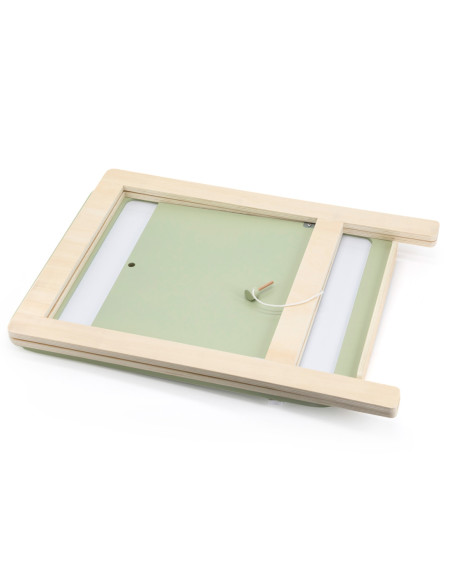 VIGA PolarB Rosnąca Drewniana Tablica Kredowa Suchościeralna Magnetyczna