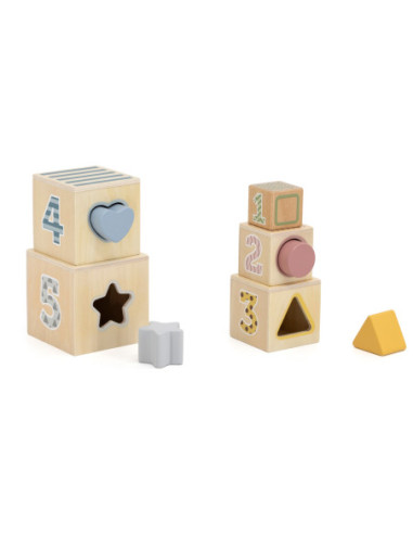 VIGA Zestaw Zabawek Edukacyjnych Pudełko Box od 12 miesiąca do 18 miesiąca