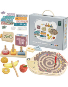 VIGA Educational Toy Box Set from 24 months to 36 months