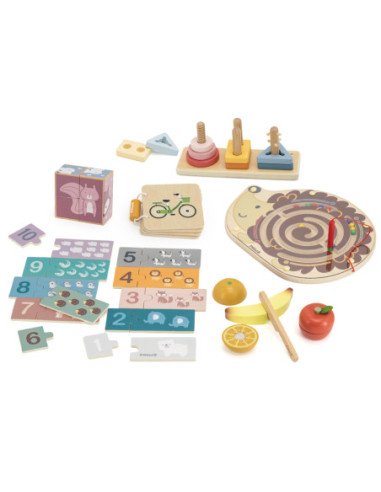 VIGA Zestaw Zabawek Edukacyjnych Pudełko Box od 24 miesiąca do 36 miesiąca