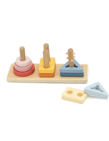 VIGA Zestaw Zabawek Edukacyjnych Pudełko Box od 24 miesiąca do 36 miesiąca