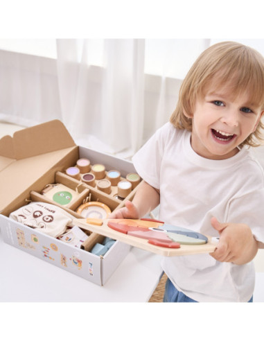 VIGA Zestaw Zabawek Edukacyjnych Pudełko Box od 36 miesiąca