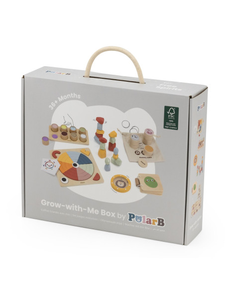 VIGA Zestaw Zabawek Edukacyjnych Pudełko Box od 36 miesiąca