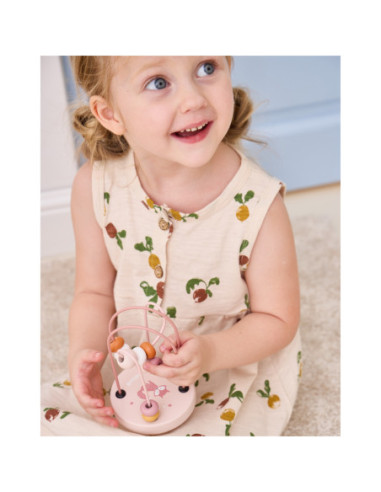 VIGA PolarB Drewniany Poręczny Labirynt Przeplatanka Pętla Motoryczna 1szt