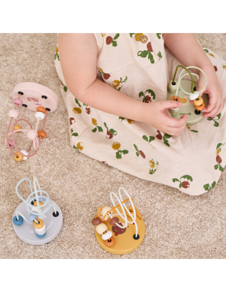 VIGA PolarB Drewniany Poręczny Labirynt Przeplatanka Pętla Motoryczna 1szt