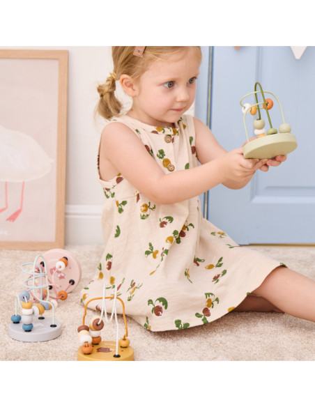 VIGA PolarB Drewniany Poręczny Labirynt Przeplatanka Pętla Motoryczna 1szt