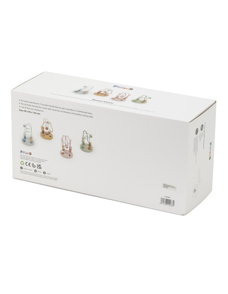 VIGA PolarB Drewniany Poręczny Labirynt Przeplatanka Pętla Motoryczna 1szt