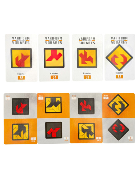 WOOPIE Gra Logiczna Trening Mózgu Układanka Kieszonkowa