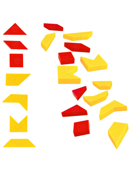 WOOPIE Gra Logiczna Trening Mózgu Układanka Kieszonkowa