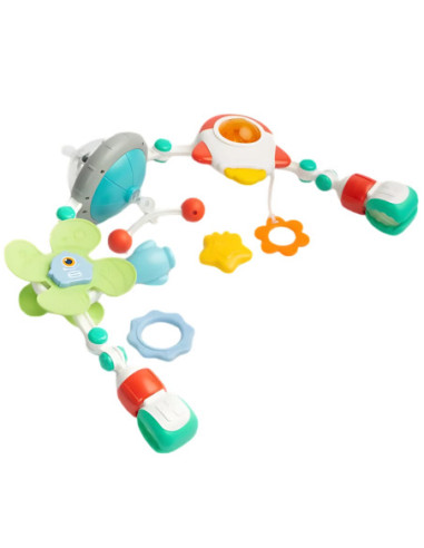 WOOPIE BABY Pałąk Łuk Zawieszka do Łóżeczka Wózka Fotelika Kosmos