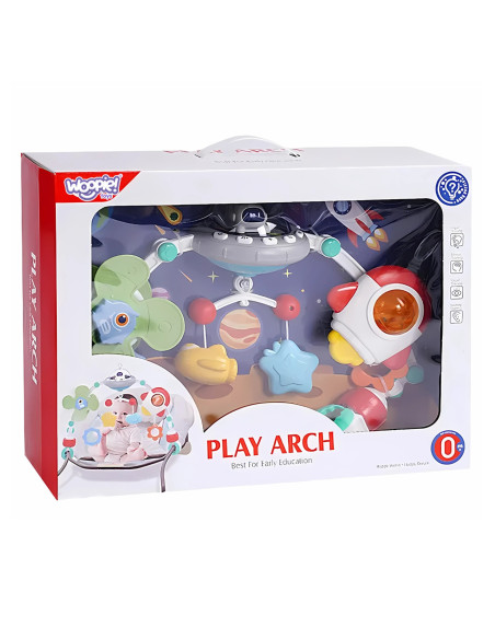 WOOPIE BABY Pałąk Łuk Zawieszka do Łóżeczka Wózka Fotelika Kosmos