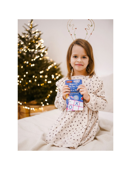 WOOPIE Magnetyczna Gra 2w1 Kółko I Krzyżyk + Gra 4 w Lini MINI