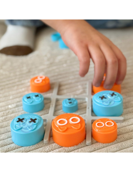 WOOPIE Przenośna Gra Logiczna Kółko i Krzyżyk w Pudełku