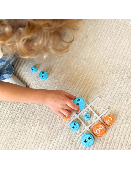 WOOPIE Przenośna Gra Logiczna Kółko i Krzyżyk w Pudełku