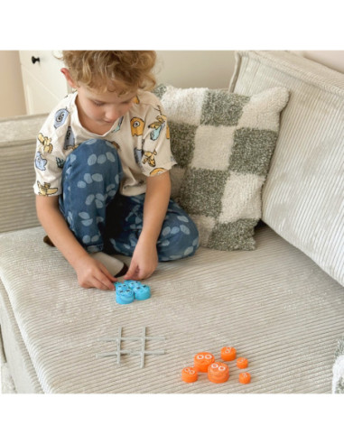 WOOPIE Przenośna Gra Logiczna Kółko i Krzyżyk w Pudełku