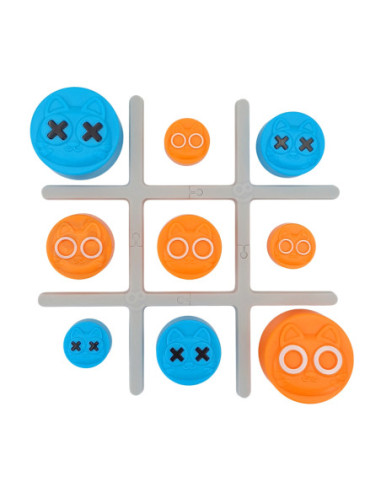 WOOPIE Przenośna Gra Logiczna Kółko i Krzyżyk w Pudełku