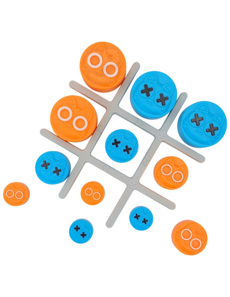 WOOPIE Przenośna Gra Logiczna Kółko i Krzyżyk w Pudełku