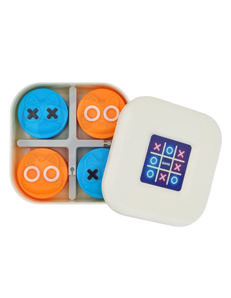 WOOPIE Przenośna Gra Logiczna Kółko i Krzyżyk w Pudełku
