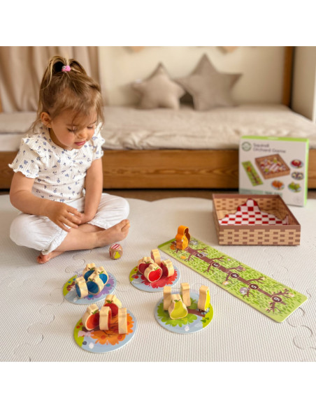 WOOPIE GREEN Wiewiórka w Sadzie Gra Planszowa Rodzinna