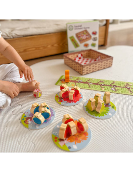 WOOPIE GREEN Wiewiórka w Sadzie Gra Planszowa Rodzinna