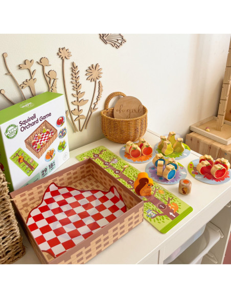 WOOPIE GREEN Wiewiórka w Sadzie Gra Planszowa Rodzinna