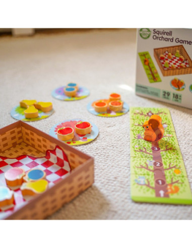 WOOPIE GREEN Wiewiórka w Sadzie Gra Planszowa Rodzinna