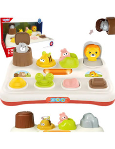 WOOPIE Baby Wyskoakujące Zwierzątka Pop Up ZOO