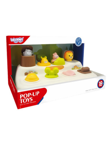 WOOPIE Baby Wyskoakujące Zwierzątka Pop Up ZOO