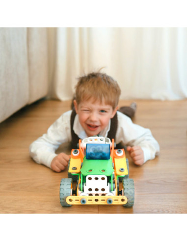 WOOPIE Zestaw Klocki Konstrukcyjne Pojazdy STEM 163 el.