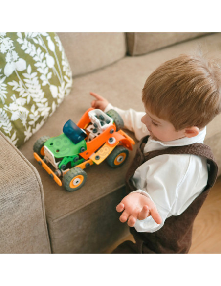 WOOPIE Zestaw Klocki Konstrukcyjne Pojazdy STEM 163 el.