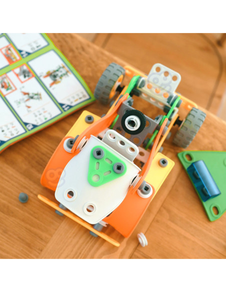 WOOPIE Zestaw Klocki Konstrukcyjne Pojazdy STEM 163 el.