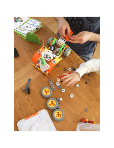 WOOPIE Zestaw Klocki Konstrukcyjne Pojazdy STEM 163 el.