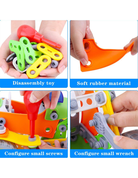 WOOPIE Zestaw Klocki Konstrukcyjne Pojazdy STEM 163 el.