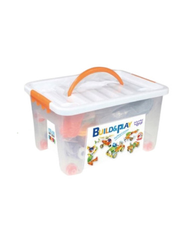 WOOPIE Zestaw Klocki Konstrukcyjne Pojazdy STEM 163 el.