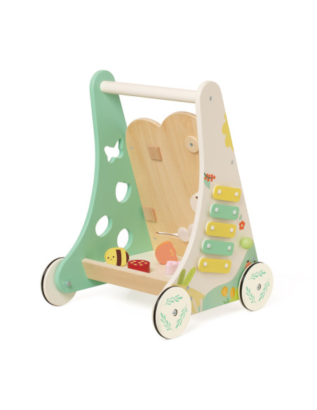 Classic World Drewniany Pchacz Multifunkcyjny 8w1 "Leśny Chodzik"