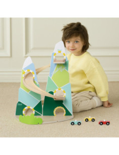 CLASSIC WORLD Drewniany Tor Samochodowy "Górski Wyścig" 2